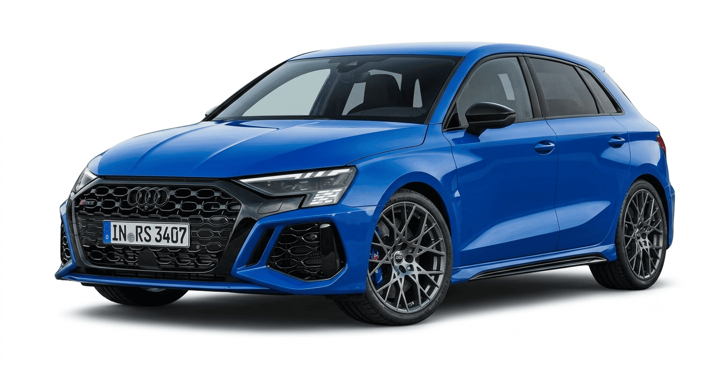 Noleggio Audi RS3 Blu 400 CV a Montegrotto Terme