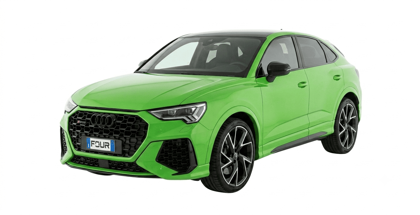 Noleggio Audi RS Q3 Sportback Verde 400 CV a Montegrotto Terme